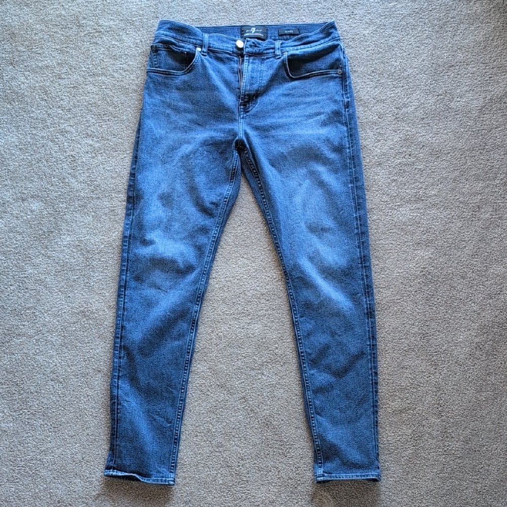 Men's 7 for All Mankind Adrien Jeans 31 waist 30 length